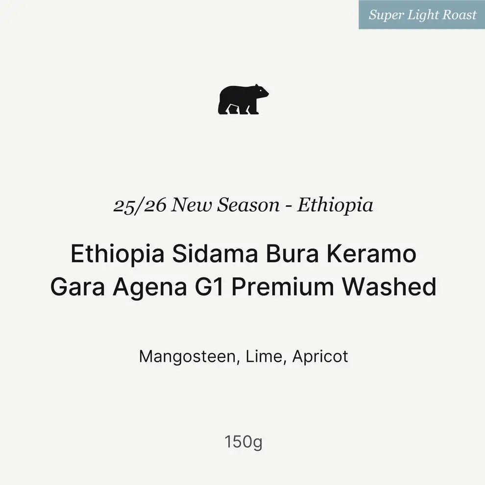 Sidama Bura Keramo Gara Agena Washed - Ethiopia