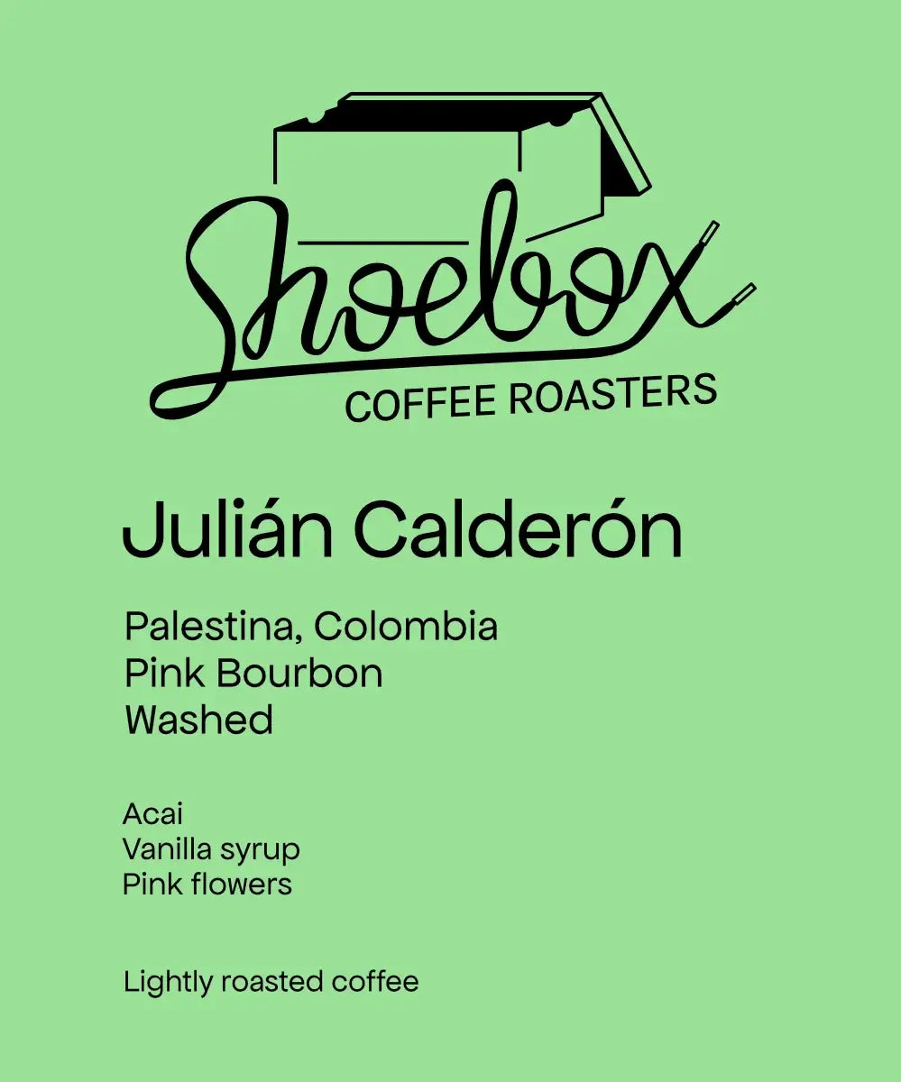 Julián Calderón - Pink Bourbon - Washed - Colombia
