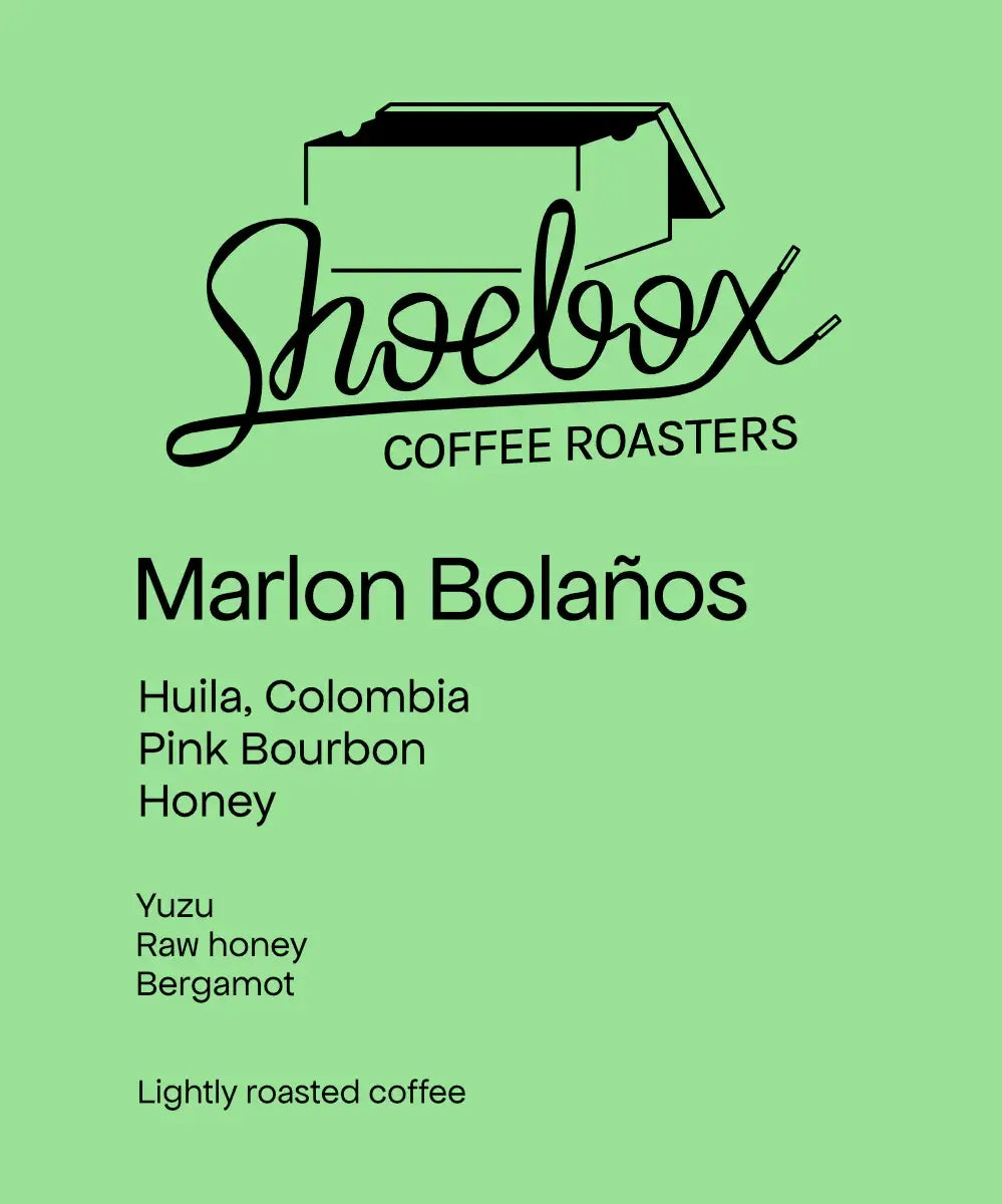 Marlon Bolaños Pink Bourbon - Honey - Colombia