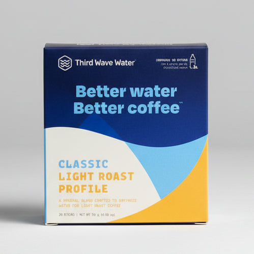 Third Wave Water packaging for Classic Light Roast profile — Kultivar Coffee