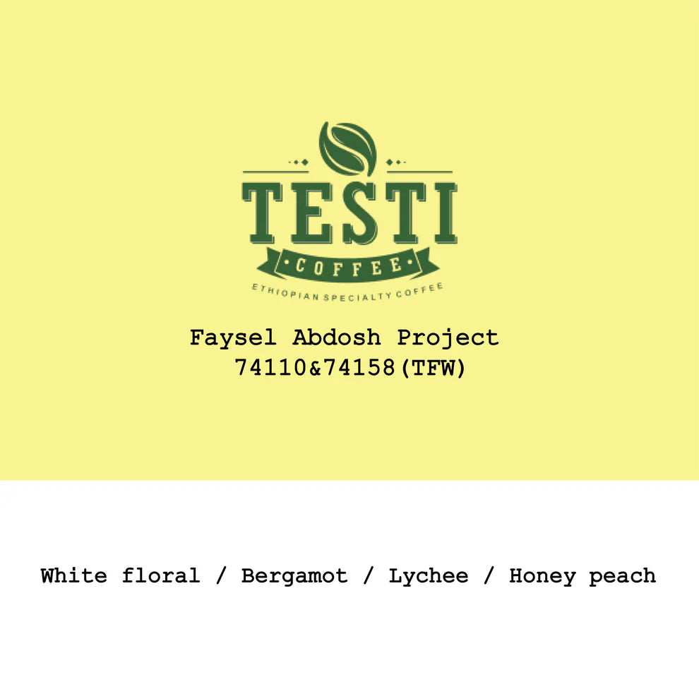 Faysel Abdosh Project 74110 & 74158 Triple Fermentation Washed - Ethiopia