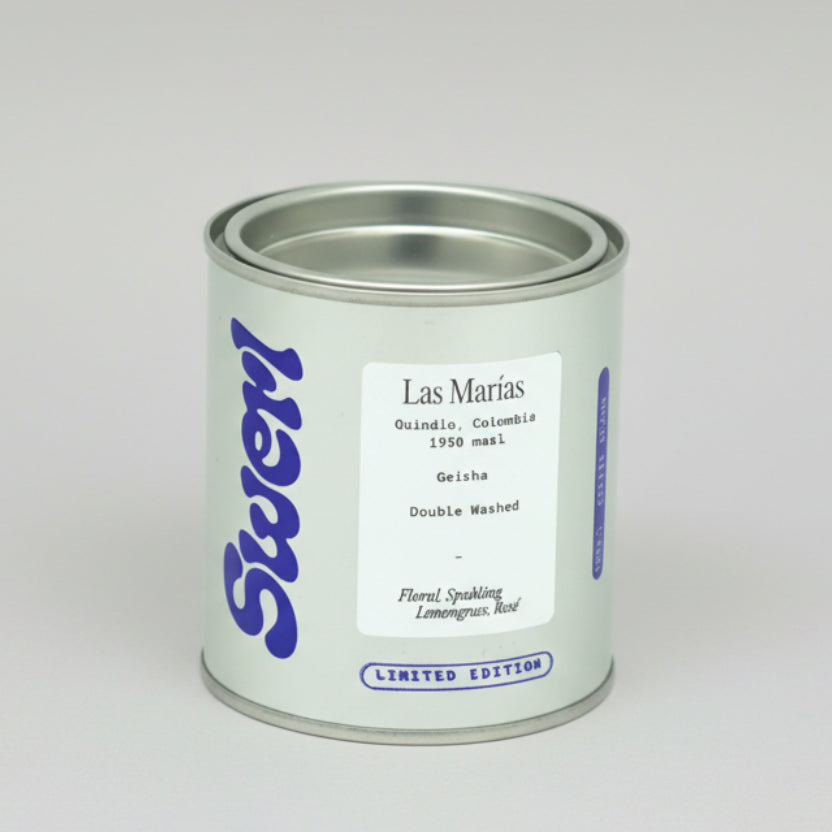 Swerl Coffee Roasters Las Marias Double Washed Geisha Colombia Limited Edition