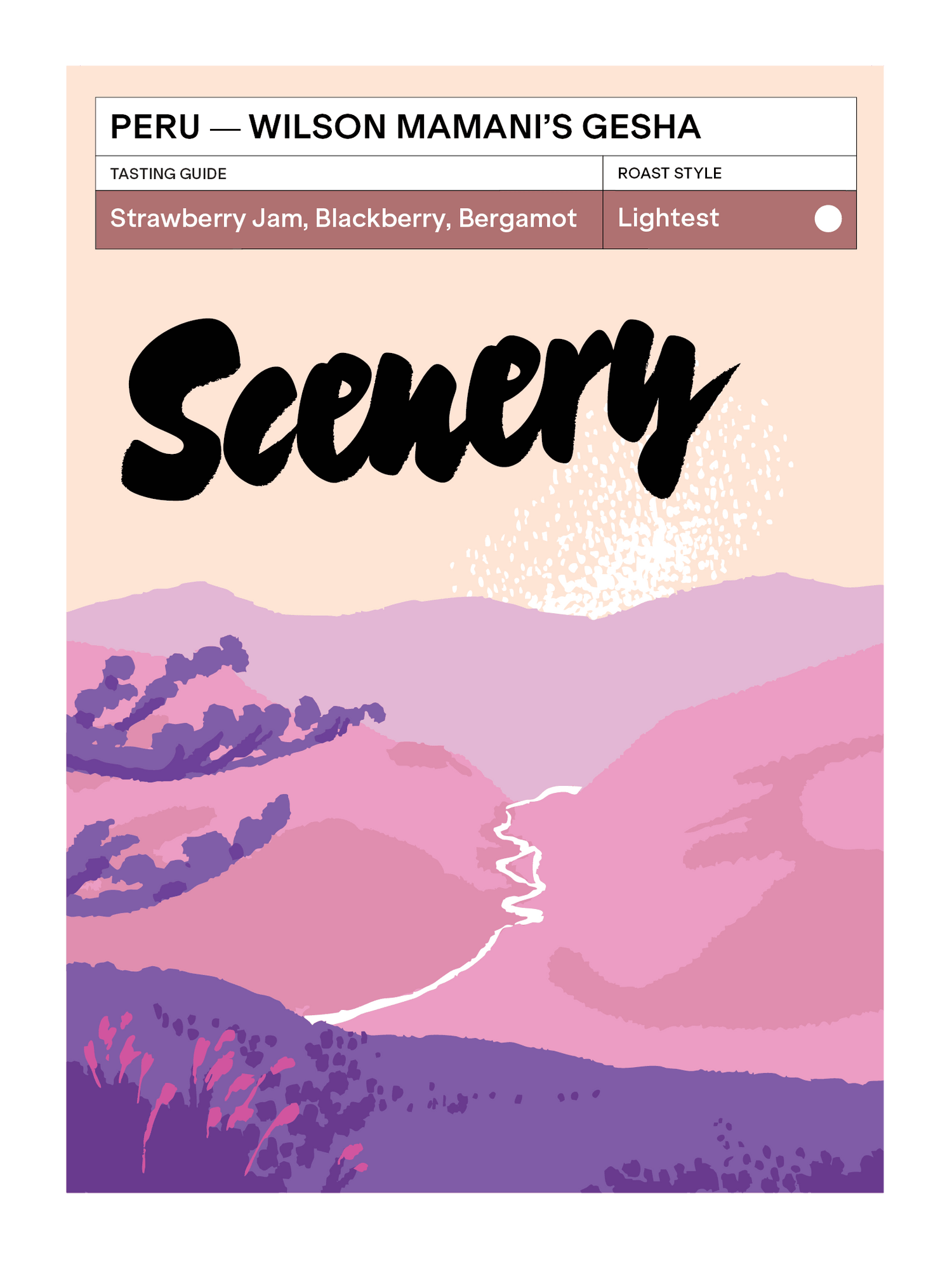 Wilson Mamani Contreras' Gesha - Peru